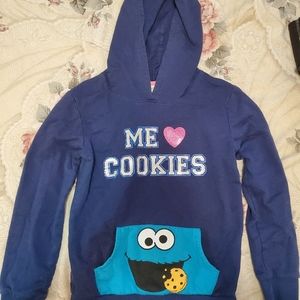 Cookie Monster Light Sweater (Size 7-8)